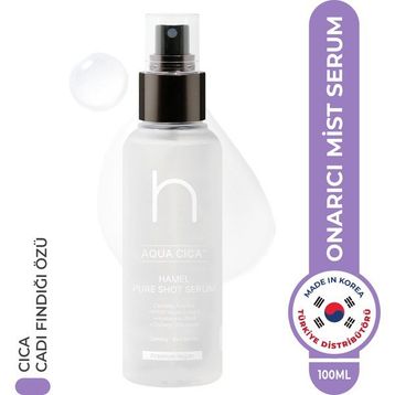 Hamel Aqua Cica Pure Shot Serum 100 ml Bariyer Güçlendirici Nemlendirici Yatıştırıcı Mist Serum