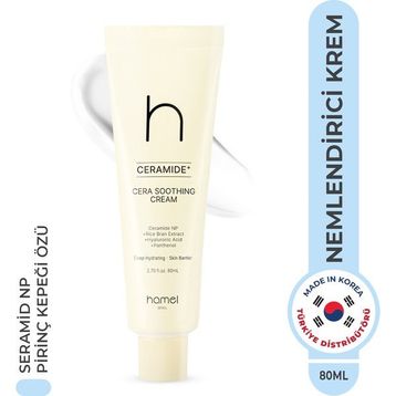Hamel Ceramide Cera Soothing Cream 80 ml Nemlendirici Yatıştırıcı Hassas Cilt Krem