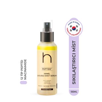 Hamel Double Shot Serum 12 Tip Peptid Premium Vegan 100 ml Sıkılaştırıcı Güçlendirici Mist Serum