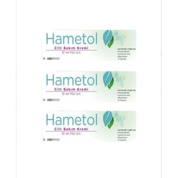 Hametol 3x30 gr Cilt Bakım Kremi