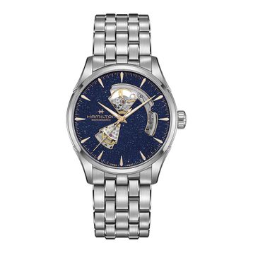 Hamilton H32705140 Jazzmaster Open Heart Erkek Kol Saati