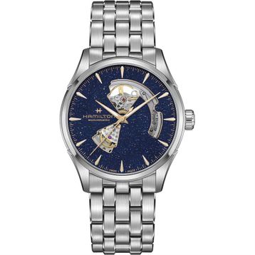 Hamilton H32705140 Jazzmaster Open Heart Erkek Kol Saati