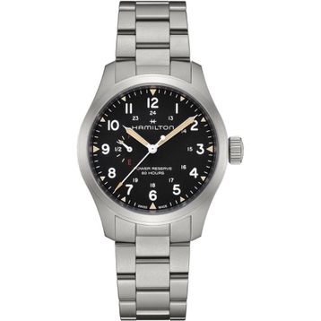 Hamilton H69509130 Khaki Field Mechanical Power Reserve Erkek Kol Saati