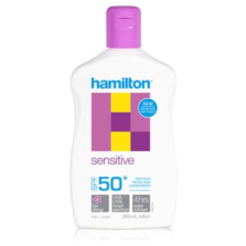 Hamilton Sensitive 250 ml Spf 50 Hassas Ciltler Güneş Kremi