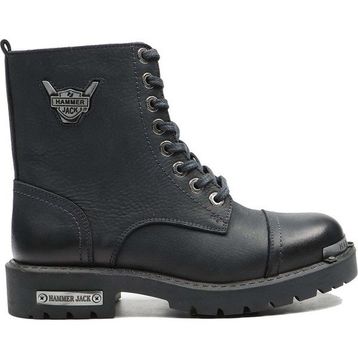 Hammer Jack 102 17600-G Lacivert Yıkama Nubuk Kadın Bot
