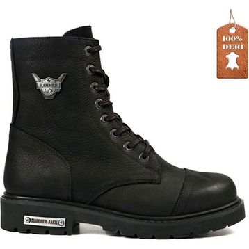 Hammer Jack 102 18505 Deri Siyah Unisex Bot