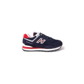 Hammer Jack 102 19253-G Beyaz Puruty-Lacivert-Kırmızı Kadın Spor Ayakkabı