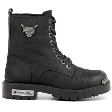 Hammer Jack 17600 Siyah Kadın Deri Bot