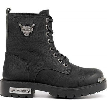 Hammer Jack 17600 Siyah Kadın Deri Bot