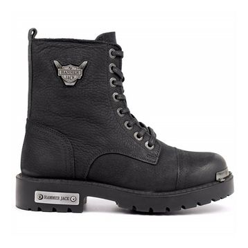 Hammer Jack 17600 Siyah Kadın Deri Bot