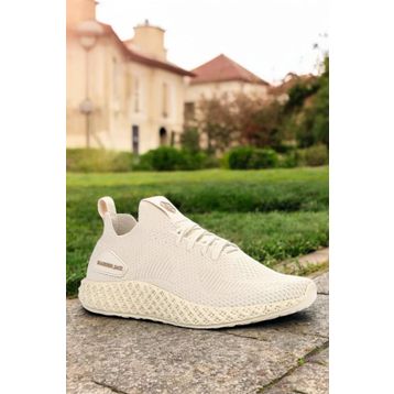 Hammer Jack 460 214 Zeloni Kemik Renk Tam Ortopedik Sneaker Kadın Günlük Spor Ayakkabı