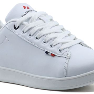 Hammer Jack Beyaz Düz Sneaker Erkek Günlük Spor Ayakkabı