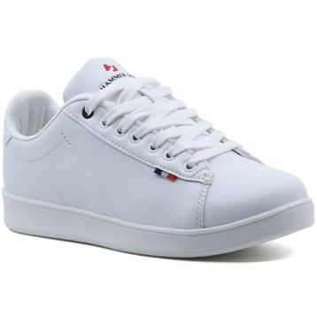 Hammer Jack Beyaz Düz Sneaker Erkek Günlük Spor Ayakkabı