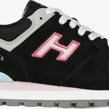 Hammer Jack Chile Hakiki Deri Siyah Pembe Mavi Kadın Spor Ayakkabı
