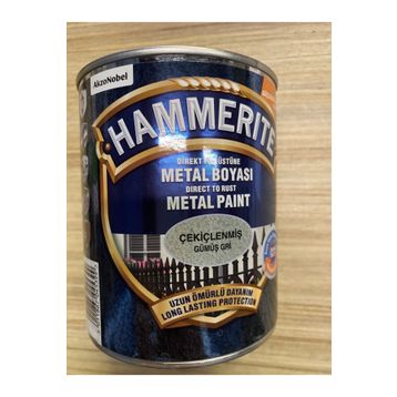 Hammerite Gri 750 ml Çekiçlenmiş Metal Boyası
