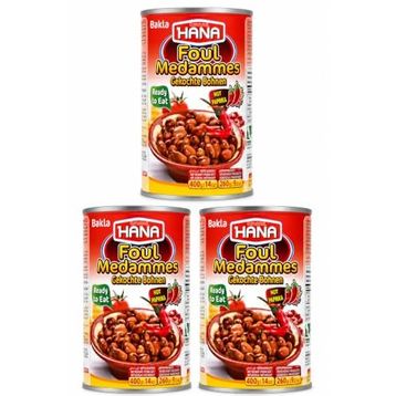 Hana 400 gr Acılı Bakla Konservesi (3 adet)