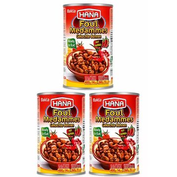 Hana 400 gr Acılı Bakla Konservesi (3 adet)