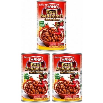 Hana 400 gr Acılı Bakla Konservesi (3 adet)