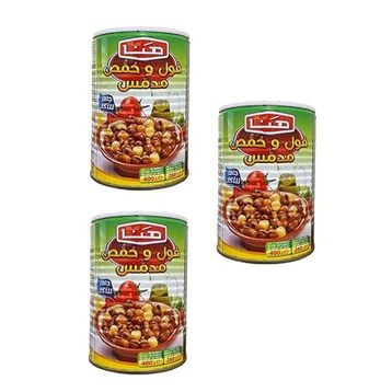 Hana 400 gr Bakla ve Nohut Konservesi (3 adet)