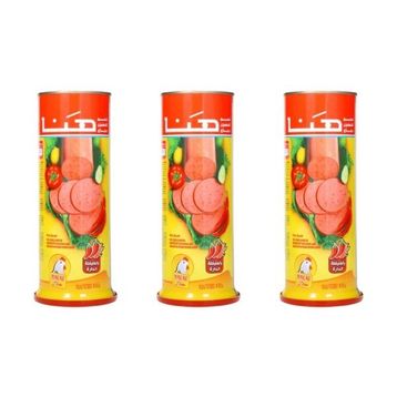 Hana 835 gr Acılı Salam Konservesi (2 adet)