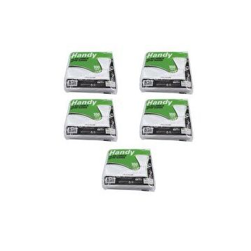Handy Büyük Boy 100 Adet HDPE İş Temizlik Tek Kullanımlık Şeffaf Eldiven (3 adet)