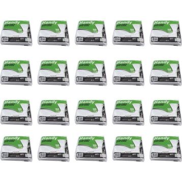 Handy Büyük Boy 100 Adet HDPE İş Temizlik Tek Kullanımlık Şeffaf Eldiven (3 adet)