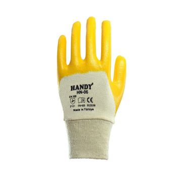 Handy HN-06 Sarı Nitril İş Eldiveni