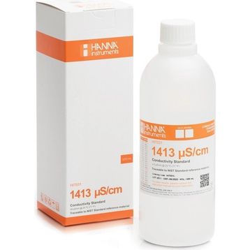 Hanna HI7031L İletkenlik 1413 µS/cm 500 ml Kalibrasyon Çözeltisi