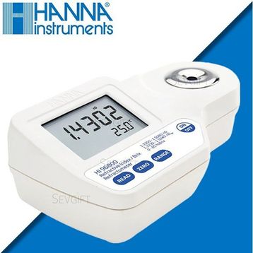 Hanna HI96800 Refraktif İndeks ve Brix Ölçer Refraktometre