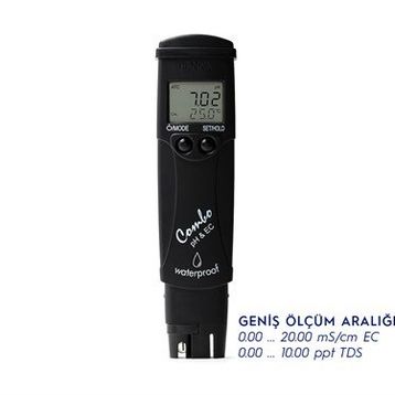 Hanna HI98130 Kombo pH İletkenlik EC TDS Ölçüm Cihazı