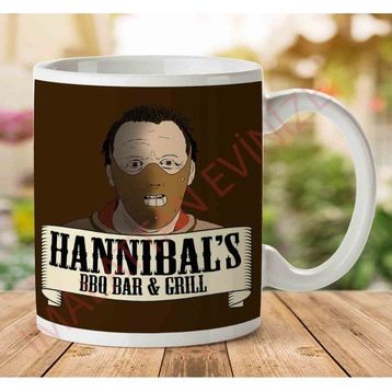 Hannibals Bbq Bar And Grill Baskılı Kupa