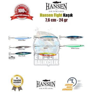 Hansen Fight 7.6 cm 24 gr Kaşık