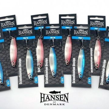 Hansen Pilgrim Yeni 8.9 cm 28 g Silver/Blue Kaşık