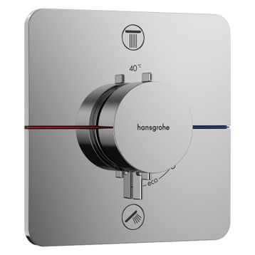 Hansgrohe 15583000 Shower Select Comfort Q Ankastre 2 Çıkış Termostat