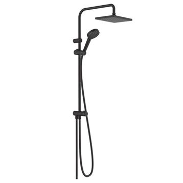 Hansgrohe 26289670 Vernis Shape 230 Reno Ecosmart Satin Siyah Duş Kolonu