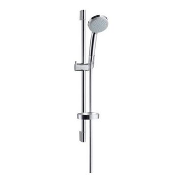 Hansgrohe 27594000 Croma 100 Duş Krom Vario 160 cm Duş Hortumu Askısı Seti