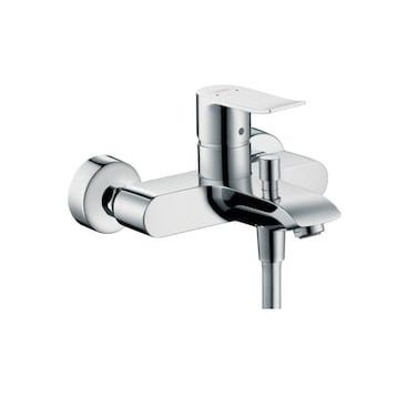 Hansgrohe 31480000 Metris Tek Kollu Aplike Krom Banyo Bataryası