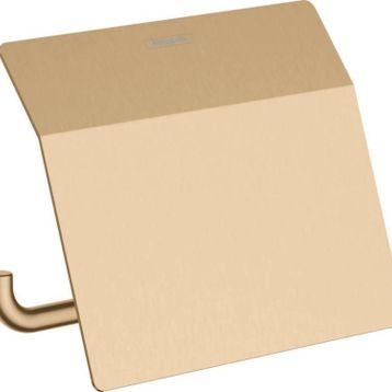 Hansgrohe 41753140 Addstoris Kapaklı Mat Bronz Tuvalet Kağıtlığı