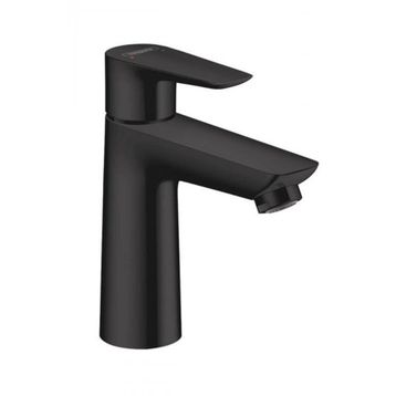 Hansgrohe 71710670 Talis E Tek Kollu 110 Kumandalı Satin Siyah Lavabo Bataryası