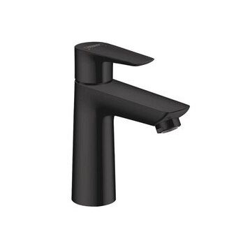 Hansgrohe 71710670 Talis E Tek Kollu 110 Kumandalı Satin Siyah Lavabo Bataryası