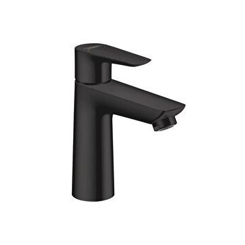 Hansgrohe 71710670 Talis E Tek Kollu 110 Kumandalı Satin Siyah Lavabo Bataryası
