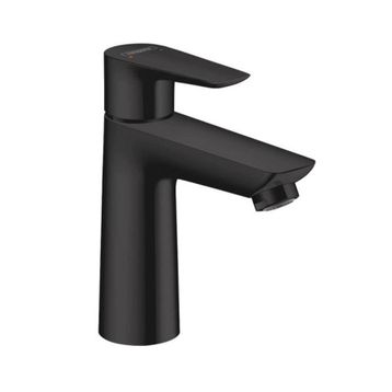 Hansgrohe 71710670 Talis E Tek Kollu 110 Kumandalı Satin Siyah Lavabo Bataryası