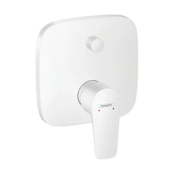 Hansgrohe 71745700 Ankastre Montaj Talis E Tek Kollu Satin Beyaz Banyo Bataryası