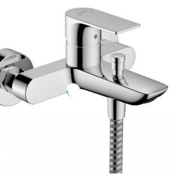 Hansgrohe 72450000 Rebris E Tek Kollu Krom Aplika Banyo Bataryası
