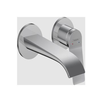 Hansgrohe 75050000 Ankastre Duvara Monte 19,2 cm gaga ile Vivenis Tek Kollu Lavabo Bataryası