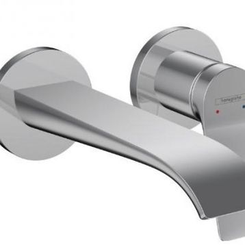 Hansgrohe 75050000 Ankastre Duvara Monte 19,2 cm gaga ile Vivenis Tek Kollu Lavabo Bataryası