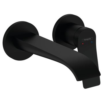 Hansgrohe 75050670 Vivenis Ankastre 195 mm Satin Siyah Lavabo Bataryası