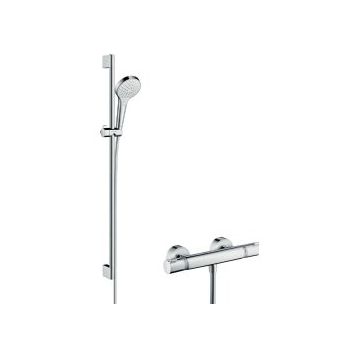 Hansgrohe Croma Select Krom Duş Seti