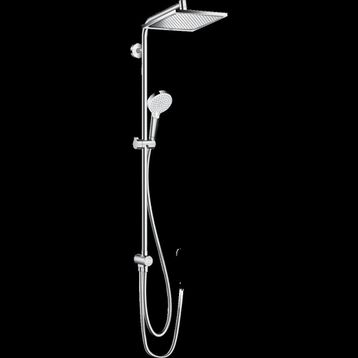 Hansgrohe E 27289000 240 1 Jet Ecosmart 9 lt/dk Reno Kare Tepe Duşlu Crometta Duş Kolonu