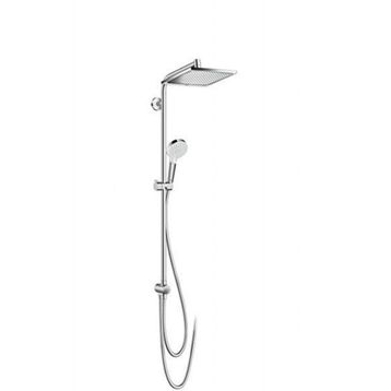 Hansgrohe E 27289000 240 1 Jet Ecosmart 9 lt/dk Reno Kare Tepe Duşlu Crometta Duş Kolonu